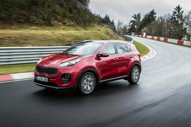 De populaire Kia Sportage.