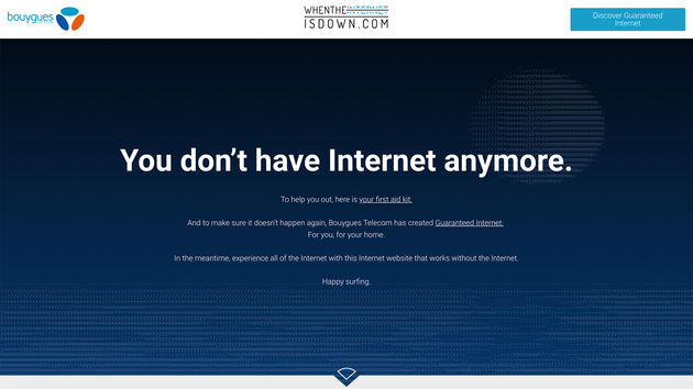 <i>Nice, you don`t have internet!</i>