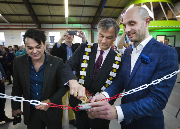 De ambtsketting van de burgemeester van Haarlem in 3D met managing partner Maarten Verkoren