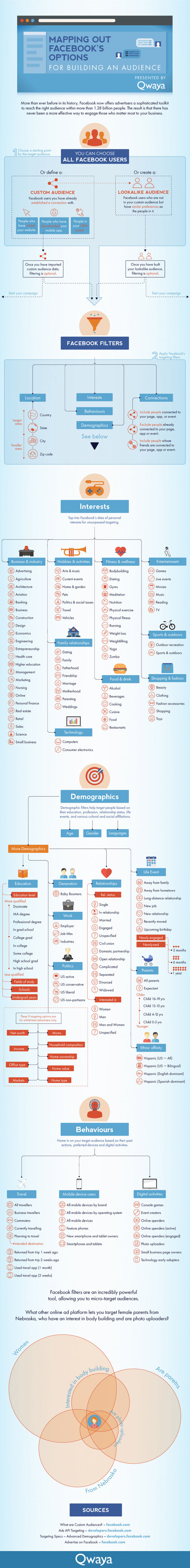 Qwaya Targeting Infographic