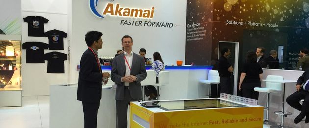 Akamai op het Mobile World Congres in Barcelona