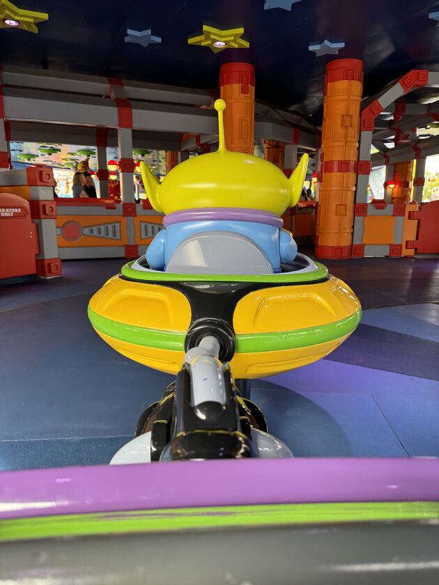 Alien Swirling Saucers