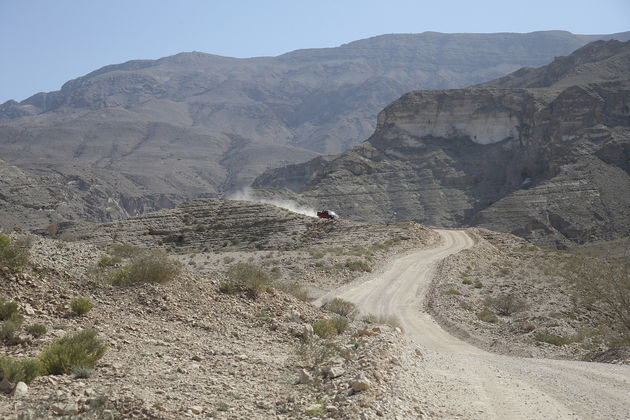 Rijden met de Amarok in adembenemend landschap