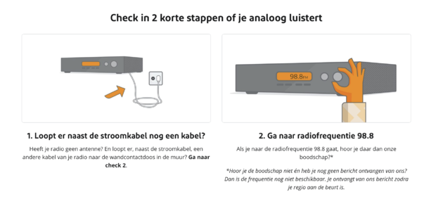 <em>Zo check je of je analoog radio luistertBron: Ziggo<\/em>