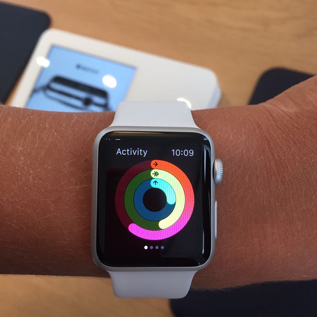 De Apple Watch Sport in 38mm