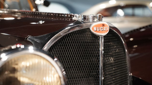 Pronkstuk in Autostadt, Bugatti 57 SC Atlantic