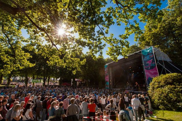 Bergenfest in Bergen, Noorwegen