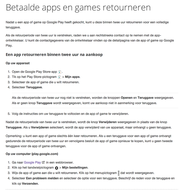 betaalde-apps-retourneren