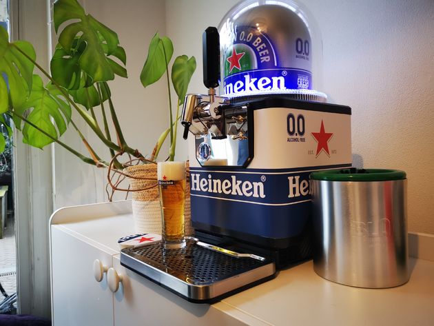 <em>Met de Heineken Blade 0.0 alcoholvrij borrelen.<\/em>