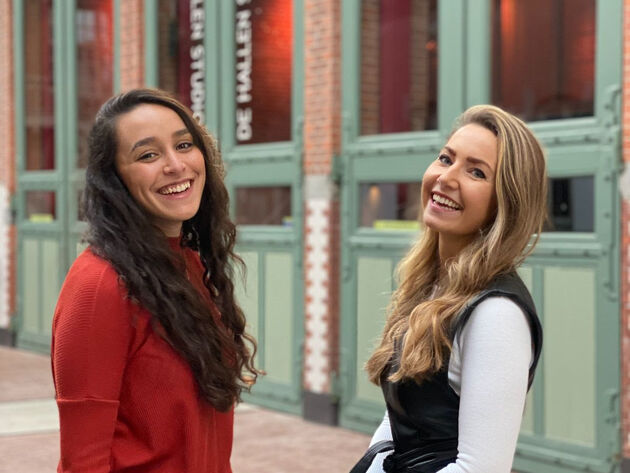 <i>Initiatiefnemers Sophie Tarif & Nina van Boxtel.</i>