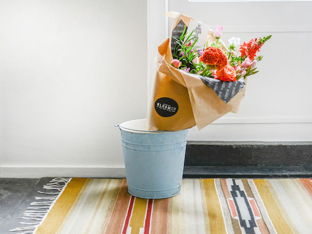 Zo toch nog op tijd een mooie bos bloemen voor Moederdag in huis!