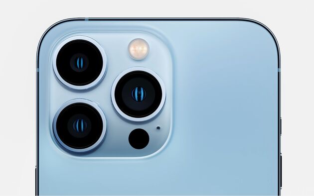 De nieuwe triple camera van de iPhone Pro modellen