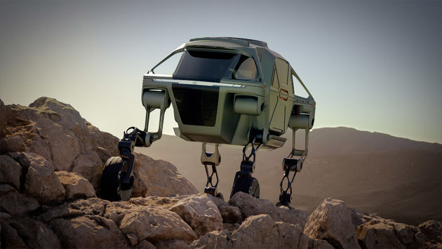 <i>Walking Car of AT-AT Walker?</i>