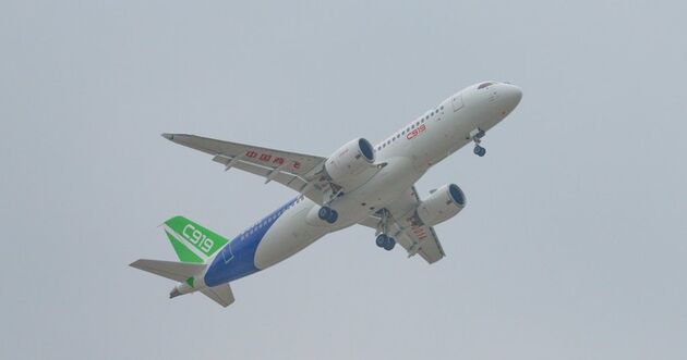 Comac heeft alle tests met de C919 uitgevoerd, en doorstaan. (Foto: Comac)