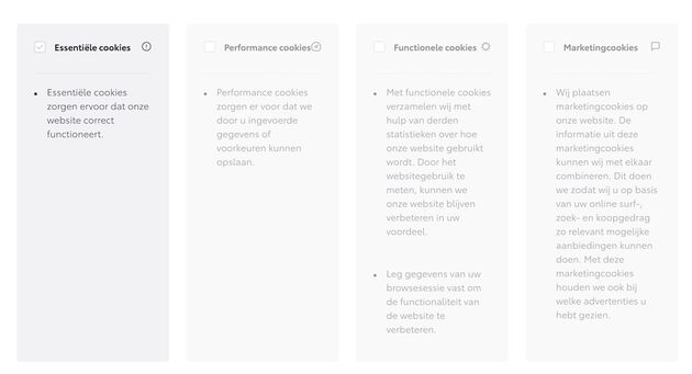 Het aanpassen van cookie-instellingen is niet altijd zo overzichtelijk.