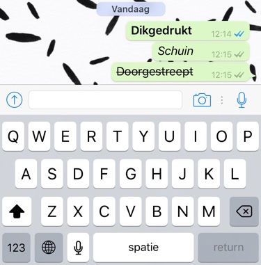 cursief-whatsapp