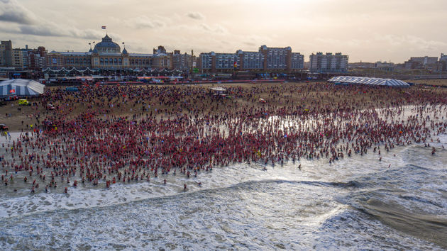 <i>In Scheveningen was het lekker druk!</i>