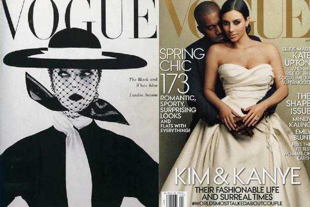 Vogue: Kim Kardashian en Kanye West, you hate them or you love them!