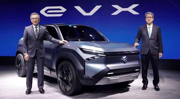 De eerste volledig elektrische Suzuki verschijnt 2025 in de showrooms.