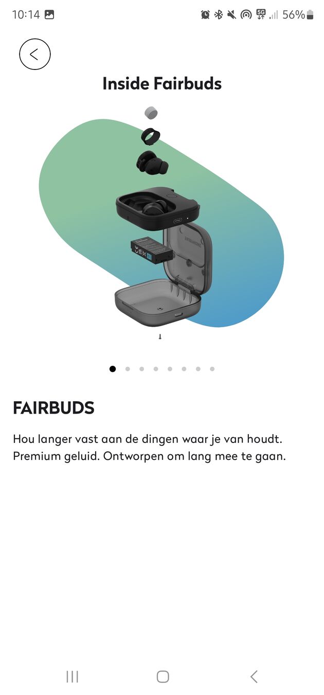 Fairbuds onderdelen