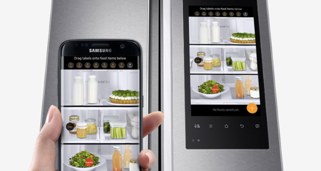 Family Hub koelkast bekijken vanaf je smartphone