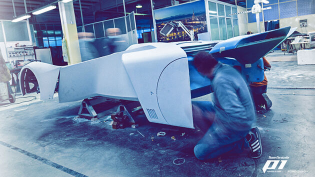 The making of .. Fordzilla P1 Racecar