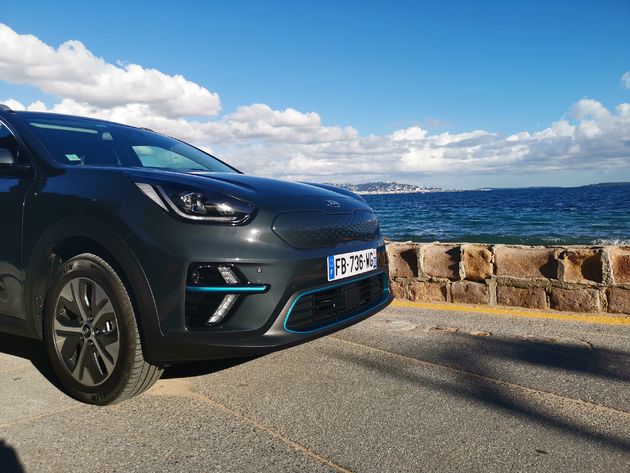 Fraaie voorkant e-Niro Kia