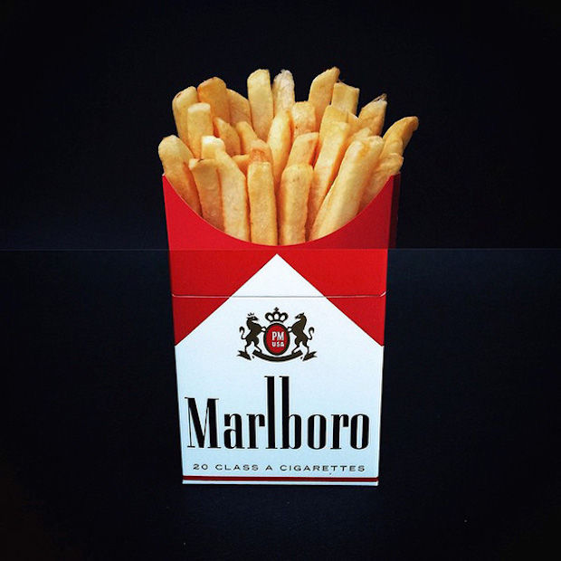 <em>Frietjes + sigaretten<\/em>