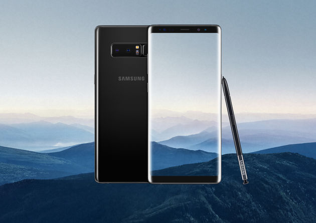 Galaxy Note 8 - Midnight Black