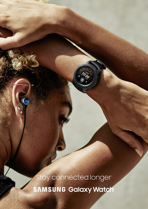 Galaxy Watch_Black_AKG_Blue_1P