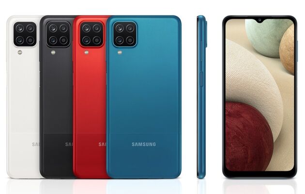 De Galaxy A12, met een prijskaartje onder de 200 euro, is de best verkochte Samsung van 2021
