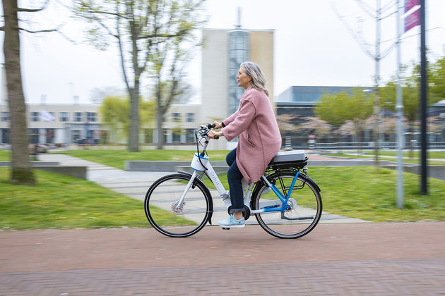 <i>Testfiets met steerassist.</i>