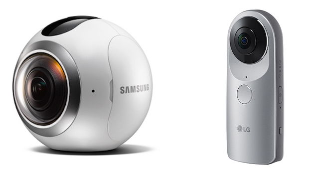 Een kwestie van smaak, maar de Gear 360 ziet er toch fraaier uit dan zijn LG concurrent. of niet?