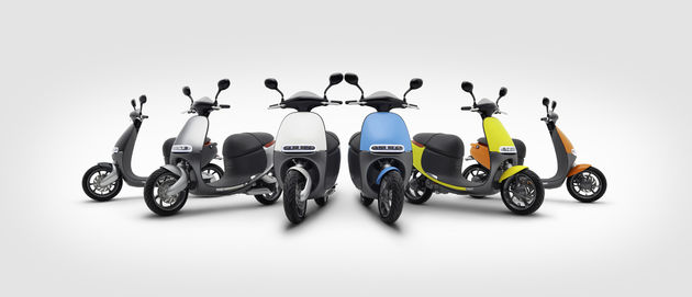 De verschillende scooters