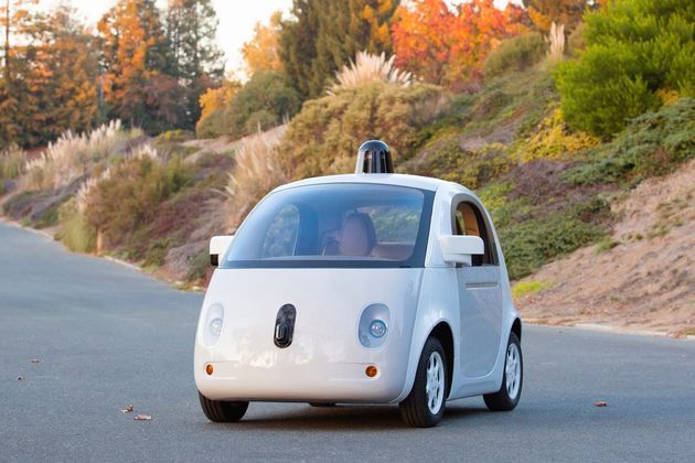 <em>Het werkende prototype van de zelfrijdende auto van Google<\/em>