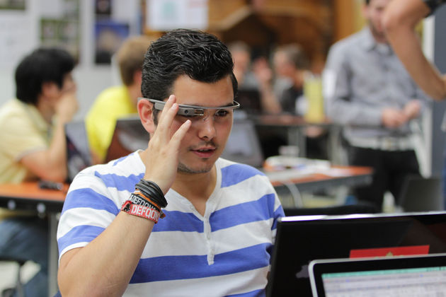 Google Glass - Foto Nils Kohrs