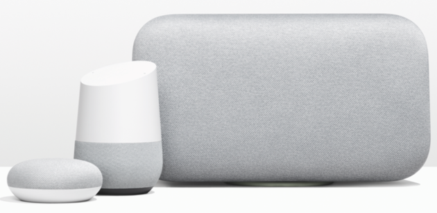 Google Home familie