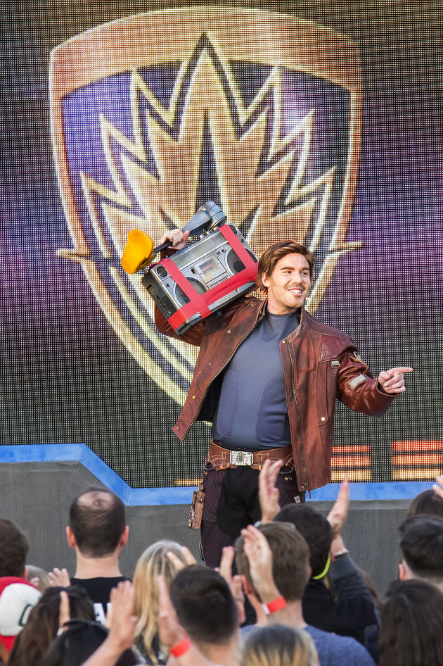 <i>Danceoff met wie anders dan Star-Lord.</i>