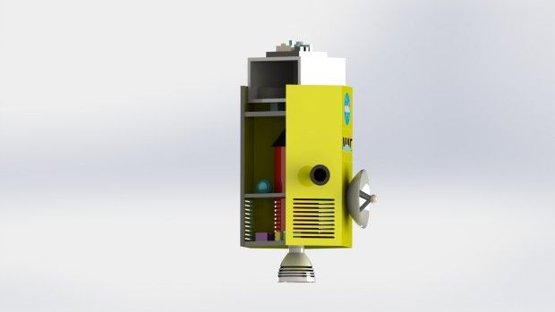 <em>Een <\/em><i>3D model van de HAIV</i>