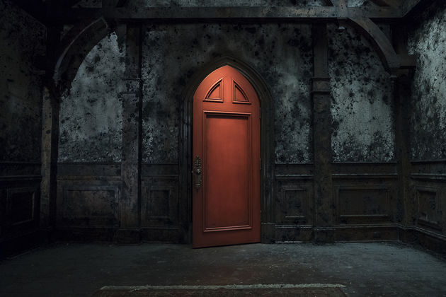 <i>Een rode deur, waar kennen we dat van.</i>