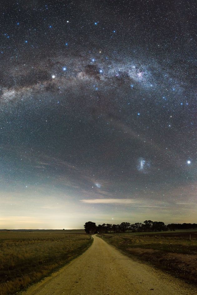 Bucklands Lane in Central Goldfiels Shire - Victoria. Fotocredit: Phil Hart.