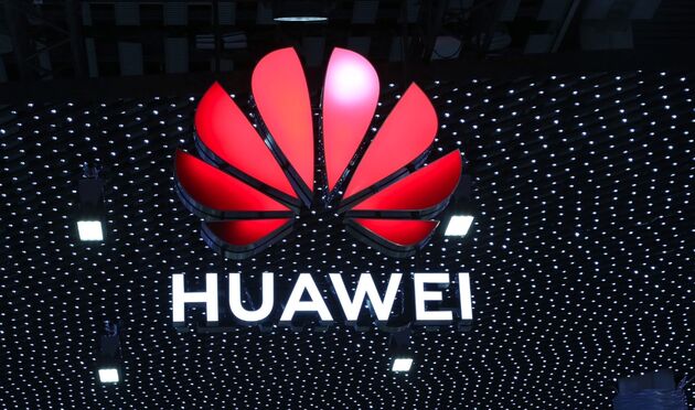 Dit logo gaan we niet meer veel zien op 5G netwerkapparatuur in Nederland (Foto via Huawei)