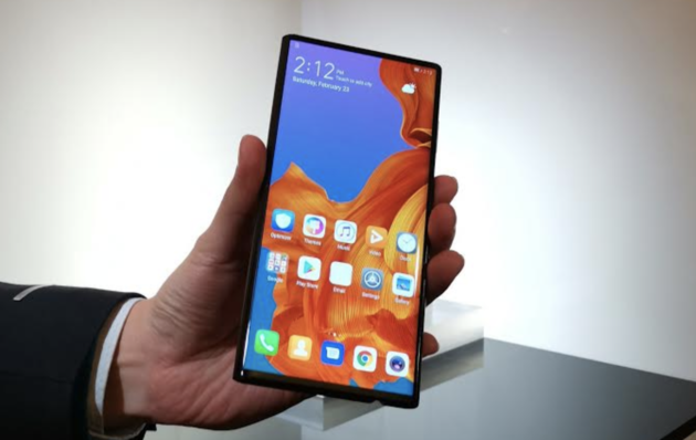 Huawei Mate X dichtgevouwen