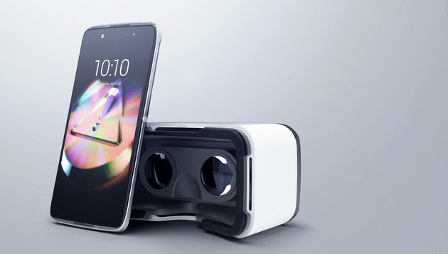 De verpakking van van de IDOL 4-serie is te gebruiken als VR-bril