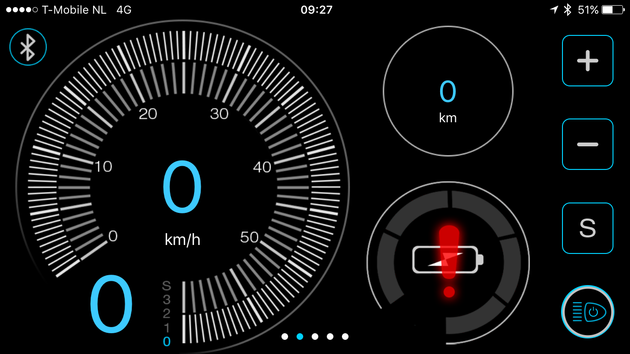 In de Smart App van BESV kun je allerlei dingen bijhouden over je fiets!