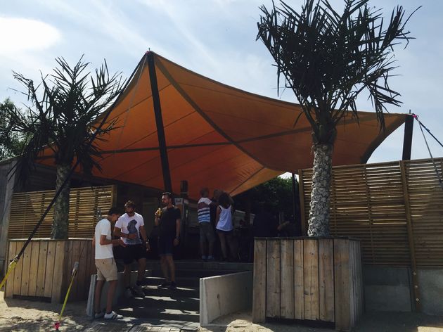 Beachclub op Extrema Outdoor.