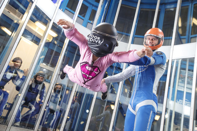 Als kind de wereld ontdekken dankzij Indoor Skydive VR