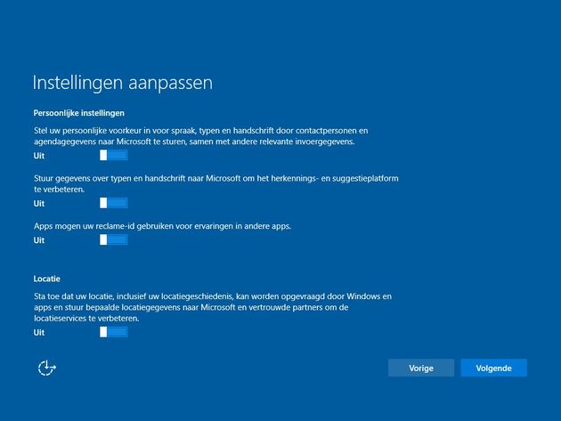 Instellingen aanpassen2