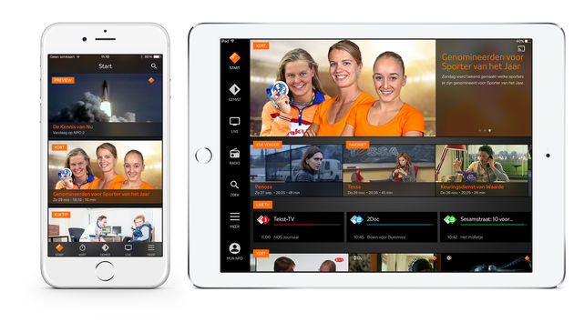 NPO app voor iOS vernieuwd