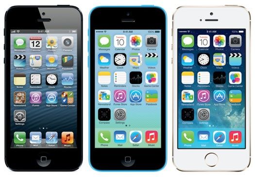 iPhone 5 5c en iPhone 5s